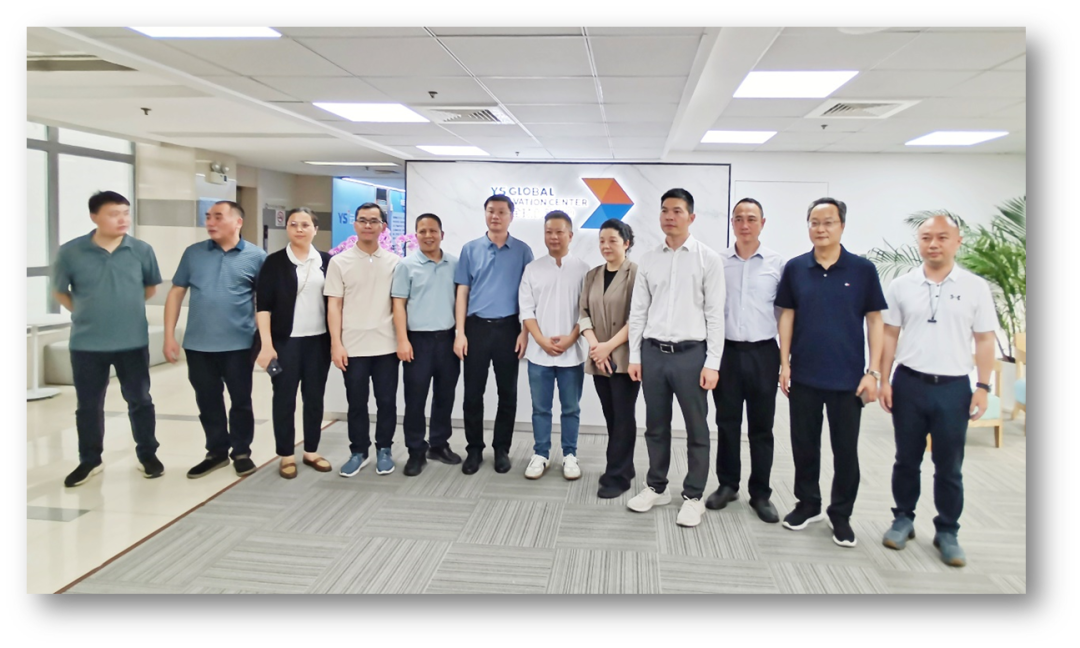 广东省梅州市人社局党组书记、局长林雨兰一行莅临嘉乐盈全球创新中心调研走访