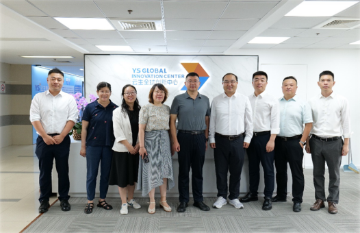 南京市秦淮区委常委、副区长黄琰一行莅临嘉乐盈全球创新中心调研走访